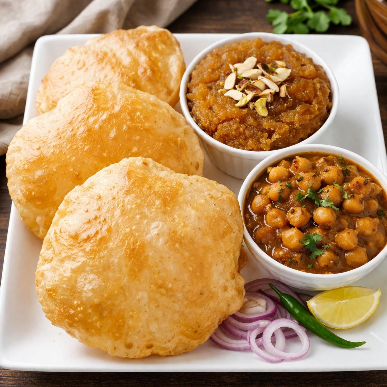 Halwa puri